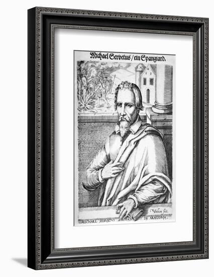 Michael Servetus, Spanish Physician-Science Photo Library-Framed Photographic Print