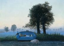 Autobahn Pig-Michael Sowa-Art Print