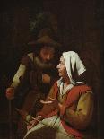 Peasant Family with Man Removing Fleas from Himself, 1656-60-Michael Sweerts-Giclee Print