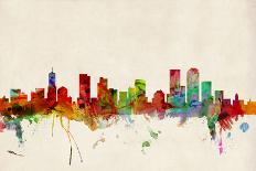 Boston Massachusetts Skyline-Michael Tompsett-Art Print