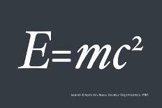 Einstein E equals mc2-Michael Tompsett-Art Print