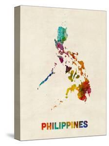 Maps Of The Philippines Canvas Art Prints Paintings Posters