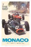 The Official Programme for the 24th Monaco Grand Prix, 1966-Michael Turner-Giclee Print