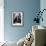 Michael V. Di Salle Puffing His Cigar while at His Desk-Hank Walker-Framed Photographic Print displayed on a wall