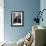 Michael V. Di Salle Puffing His Cigar while at His Desk-Hank Walker-Framed Photographic Print displayed on a wall