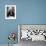 Michael V. Di Salle Puffing His Cigar while at His Desk-Hank Walker-Framed Photographic Print displayed on a wall