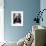 Michael V. Di Salle Puffing His Cigar while at His Desk-Hank Walker-Framed Photographic Print displayed on a wall