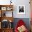 Michael V. Di Salle Puffing His Cigar while at His Desk-Hank Walker-Framed Photographic Print displayed on a wall