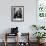 Michael V. Di Salle Puffing His Cigar while at His Desk-Hank Walker-Framed Photographic Print displayed on a wall