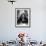 Michael V. Di Salle Puffing His Cigar while at His Desk-Hank Walker-Framed Photographic Print displayed on a wall