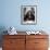 Michael V. Di Salle Puffing His Cigar while at His Desk-Hank Walker-Framed Photographic Print displayed on a wall