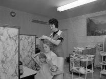 Hairdressing Salon, Armthorpe, Near Doncaster, South Yorkshire, 1964-Michael Walters-Photographic Print