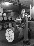 Weighing Barrels of Blended Whisky at Wiley and Co, Sheffield, South Yorkshire, 1960-Michael Walters-Photographic Print