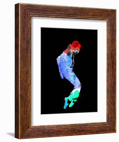 Michael Watercolor II-Lana Feldman-Framed Premium Giclee Print