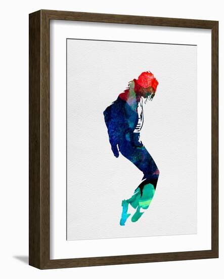 Michael Watercolor-Lora Feldman-Framed Art Print