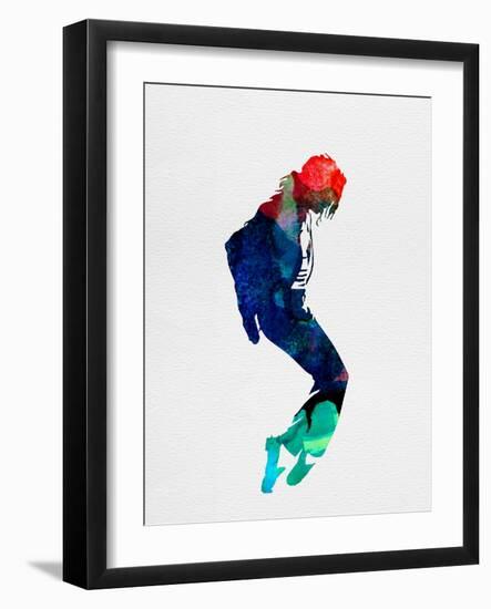 Michael Watercolor-Lora Feldman-Framed Art Print