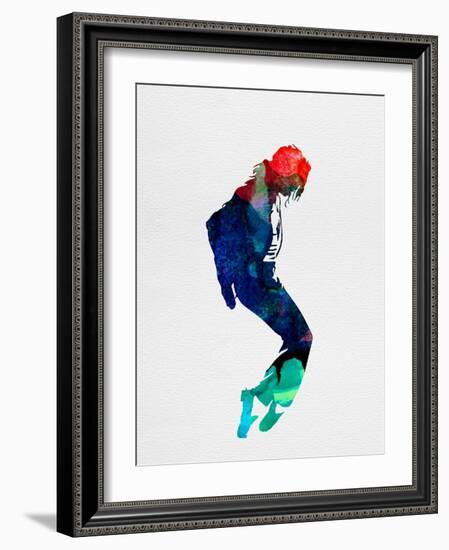 Michael Watercolor-Lora Feldman-Framed Art Print