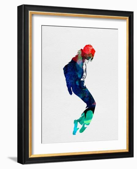 Michael Watercolor-Lora Feldman-Framed Art Print