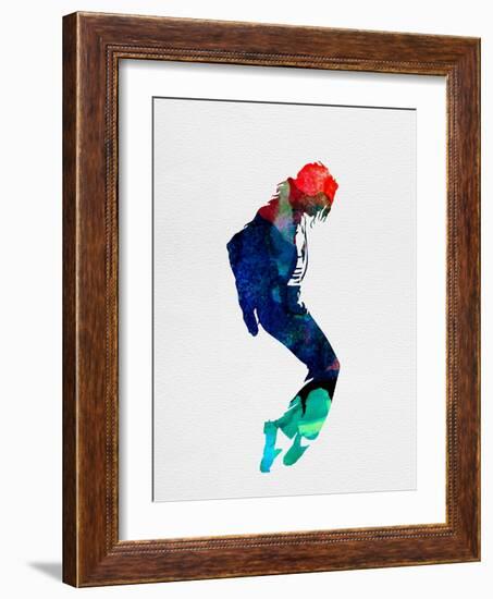 Michael Watercolor-Lora Feldman-Framed Art Print