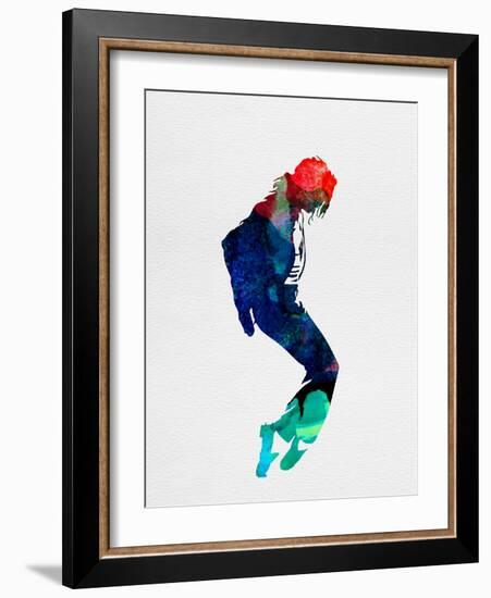 Michael Watercolor-Lora Feldman-Framed Art Print