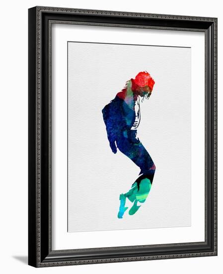 Michael Watercolor-Lora Feldman-Framed Art Print