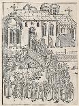 Christ Greeting a Pilgrim, C.1491-Michael Wolgemut-Giclee Print