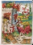 The Creation and the Temptation of Adam and Eve, c.1491-Michael Wolgemut Or Wolgemuth-Giclee Print