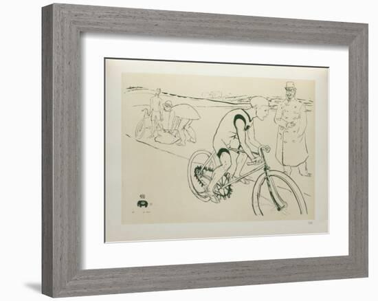 Michael-Henri de Toulouse-Lautrec-Framed Collectable Print