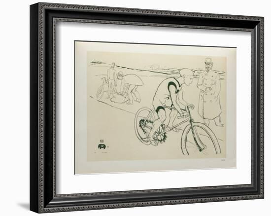 Michael-Henri de Toulouse-Lautrec-Framed Collectable Print