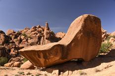 Stone formation around village of Tafraoute, Morocco, North Africa, Africa-Michal Szafarczyk-Photographic Print