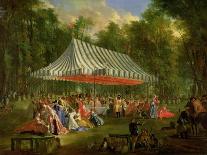 Festival Given by the Prince of Conti to the Prince of Brunswick-Lunebourg at L'Isle-Adam, 1766-Michel Barthélémy Ollivier-Giclee Print
