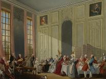 Supper of Prince De Conti at the Temple, 1766-Michel Barthélemy Ollivier-Mounted Giclee Print