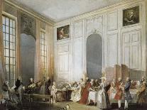 The English Tea (Le the a L'Anglaise) and a Society Concert at the House of the Princesse De Conti-Michel Barthélémy Ollivier-Giclee Print