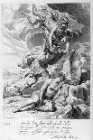 Orpheus, Leading Eurydice Out of Hell, Looks Back Upon Her and Loses Her Forever, 1655-Michel de Marolles-Giclee Print
