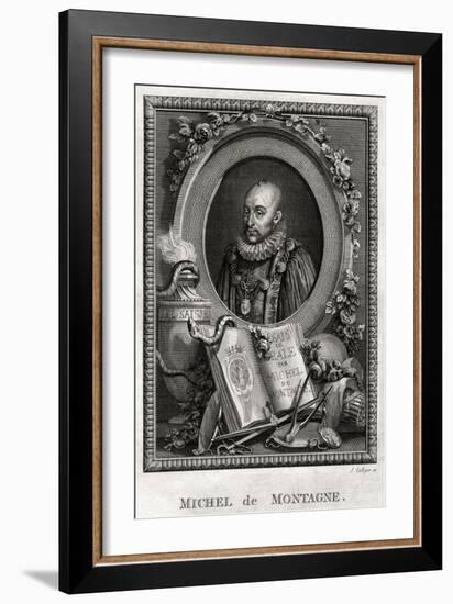 Michel De Montagne, 1775-J Collyer-Framed Giclee Print