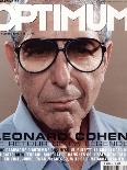 L'Optimum, October 2001 - Leonard Cohen-Michel Figuet-Framed Stretched Canvas