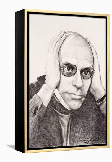 Michel Foucault, 1994-Dinah Roe Kendall-Framed Premier Image Canvas