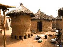 Houses in Djiri Village-Michel Gounot-Framed Photographic Print