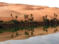 Mafo Lake in the Libyan Desert-Michel Gounot-Premier Image Canvas