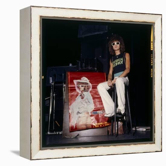 Michel Polnareff at the Olympia, Paris, 27 March 1973-Marcel Begoin-Framed Premier Image Canvas