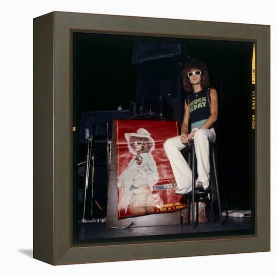 Michel Polnareff at the Olympia, Paris, 27 March 1973-Marcel Begoin-Framed Premier Image Canvas