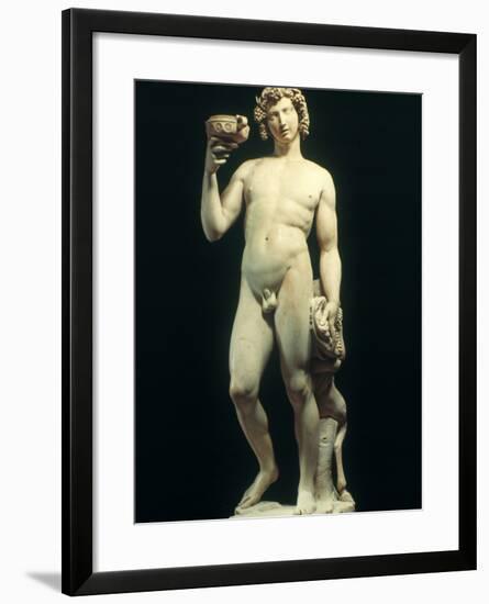 Michelangelo: Bacchus-Michelangelo-Framed Photographic Print