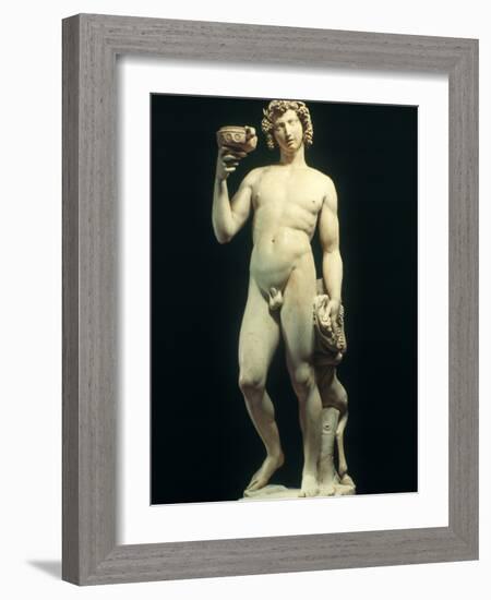 Michelangelo: Bacchus-Michelangelo-Framed Photographic Print