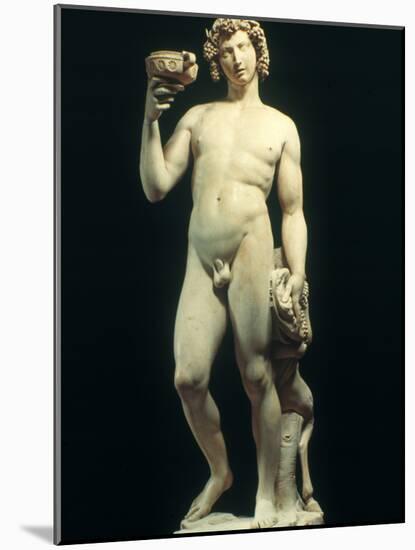 Michelangelo: Bacchus-Michelangelo-Mounted Photographic Print