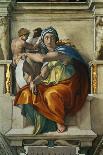 The Sistine Chapel; Ceiling Frescos after Restoration, the Delphic Sibyl-Michelangelo Buonarroti-Giclee Print