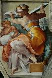 The Sistine Chapel; Ceiling Frescos after Restoration, the Libyan Sibyl-Michelangelo Buonarroti-Giclee Print