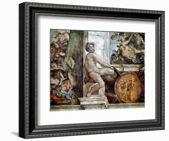 Michelangelo: Idol-Michelangelo-Framed Giclee Print