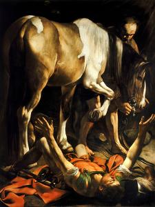 The Conversion of St. Paul, 1601 by Michelangelo Merisi da Caravaggio