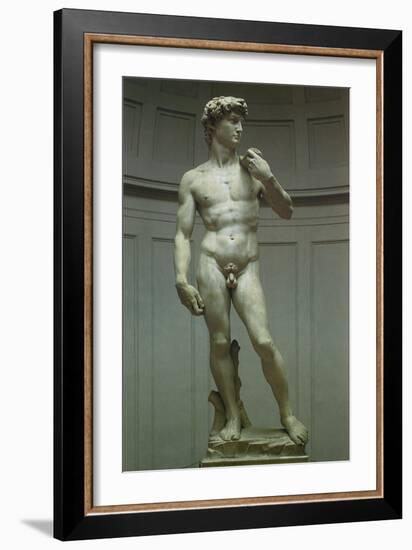 Michelangelo's David, 1502-Michelangelo Buonarroti-Framed Giclee Print