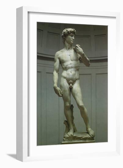 Michelangelo's David, 1502-Michelangelo Buonarroti-Framed Giclee Print